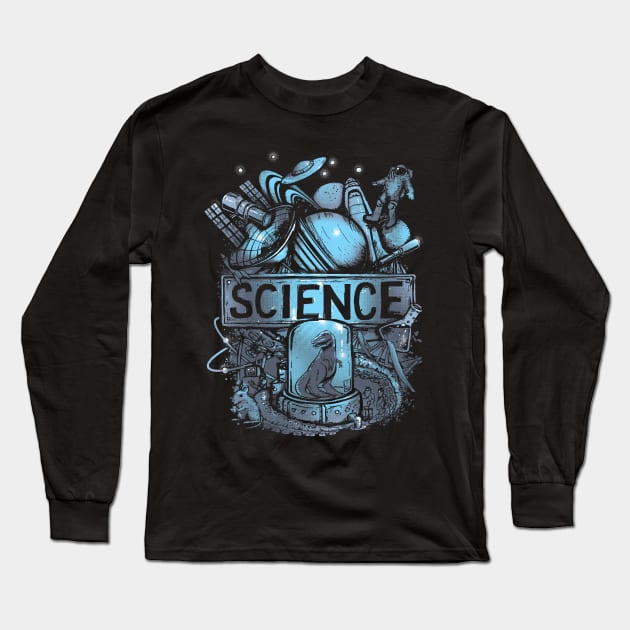 Science Long Sleeve T-Shirt by CrumblinCookie